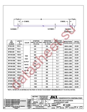 BF3160-20B datasheet  